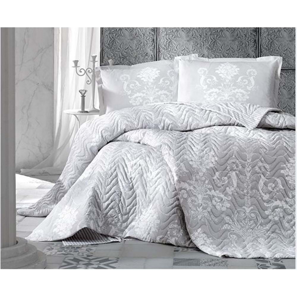 Clasy Çift Kişilik Dört Mevsim Set Alone Gri