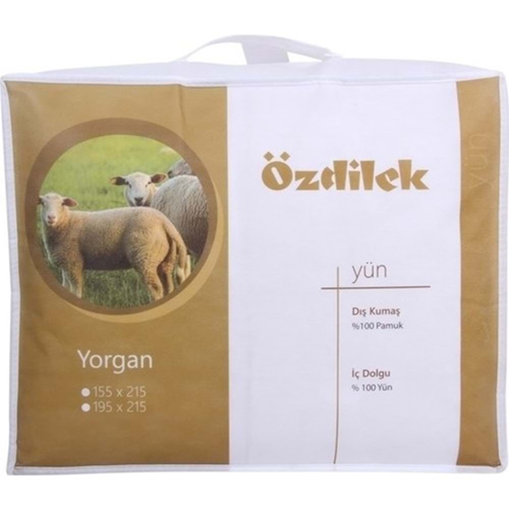 Özdilek Tek Kişilik Yün Yorgan 155x215