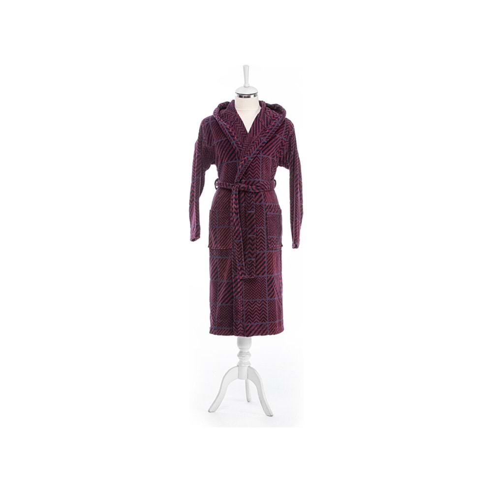 Özdilek Kapşonlu Bornoz Hawai Maro XXL Bordo