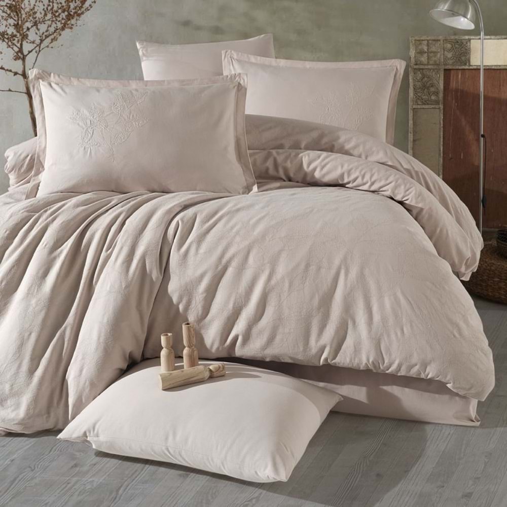 Clasy Çift Kişilik Nevresim Takımı Jakarlı Ranforce Marlet