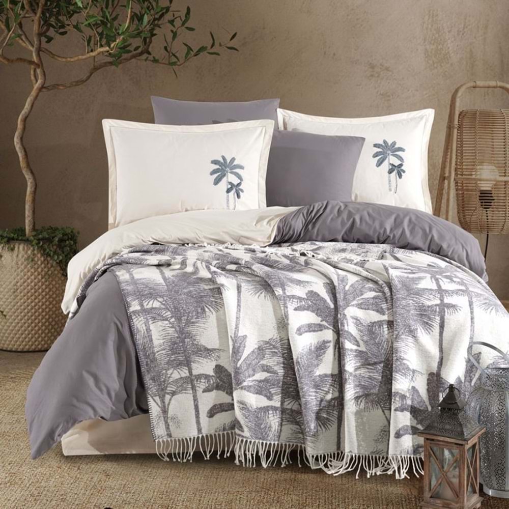 Clasy Arvona Ranforce Battaniyeli Çİft Kişilik Nevresim Takımı