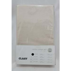 Clasy Ranforce Tek Kişilik Lastikli Çarşaj V1 Bej 100x200