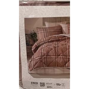 Clasy Ranforce Tek Kişilik Uyku Seti Capella Kahve