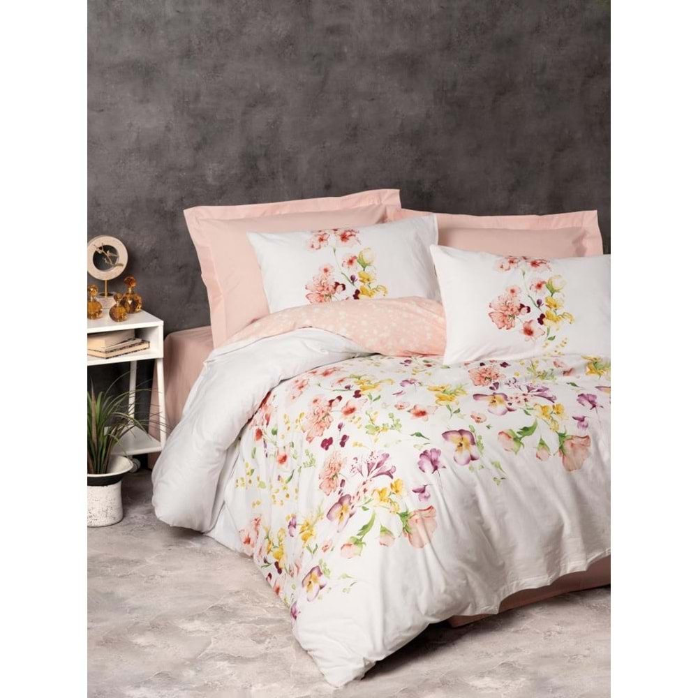 Cotton Box Çift Kişilik Nevresim Takımı Emma Somon