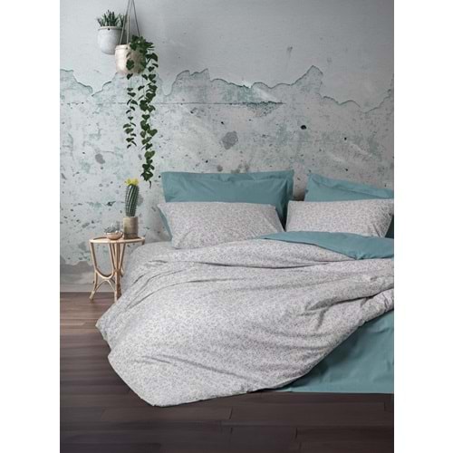 Cotton Box Petite Tek Kişilik Lastikli Çarşaflı Nevresim Takımı June Mint