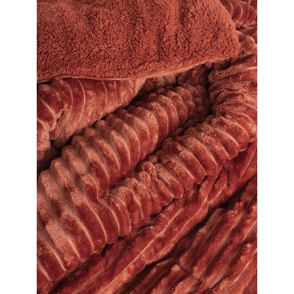 Cotton Box Wave Tek Kişilik Yorgan Tarçın