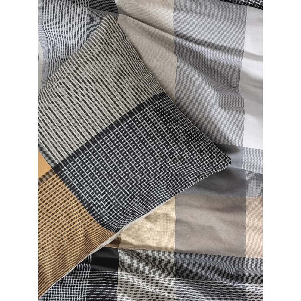 Cotton Box Nordek Ranforce Tek Kişilik Nevresim Takımı Torvi Bej