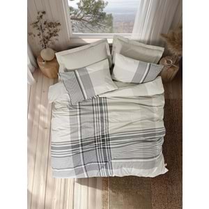 Cotton Box Nordek Ranforce Tek Kişilik Nevresim Takımı Soren Bej