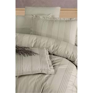 Clasy Butik Tek Kişilik Armürlü Nevresim Takımı Arakis Bej