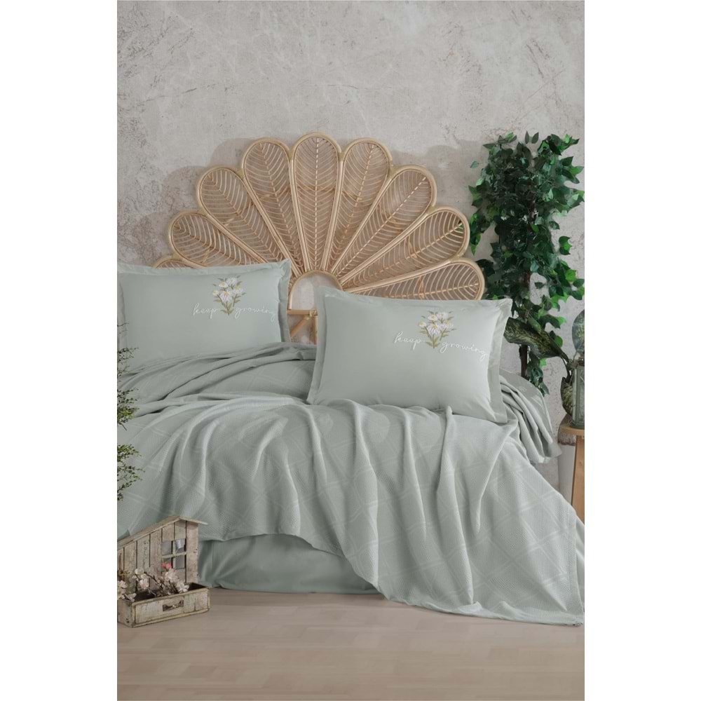 Clasy Çift Kişilik Pike Takımı Etta Ada Çayı