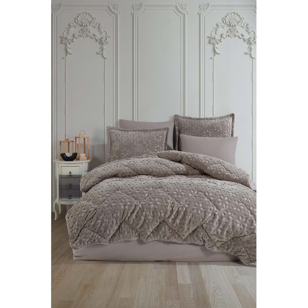 Clasy Babil Wellfsoft Jakar Tek Kişilik Uyku Seti Bej