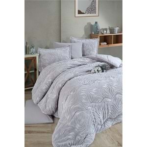 Clasy Reste Wellfsoft Jakar Tek Kişilik Uyku Seti Gri