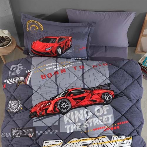 Clasy Ranforce Tek Kişilik Yorgan Seti Racing Team