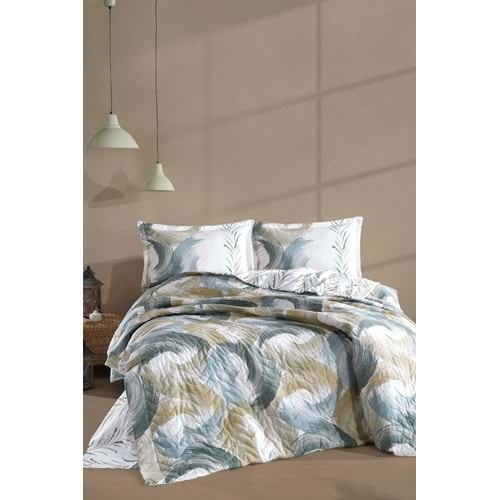 Clasy Çift Kişilik Dört Mevsim Set Estiva Yeşil