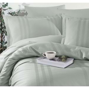 Clasy Ranforce Armürlü Çift Kişilik Nevresim Takımı Melkor Ada Çayı