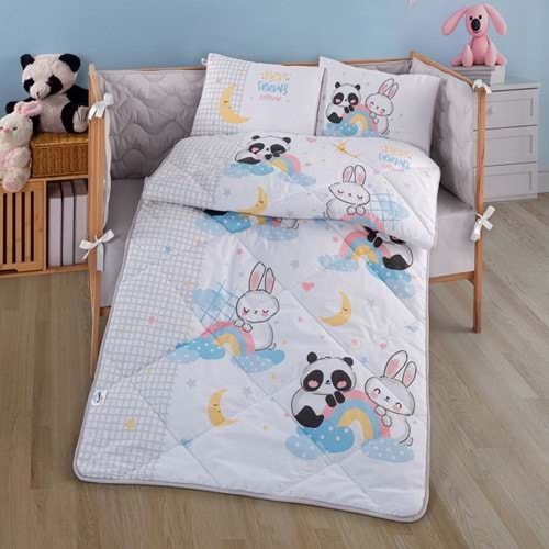 Clasy Bebek Uyku Seti Best Friends Gri