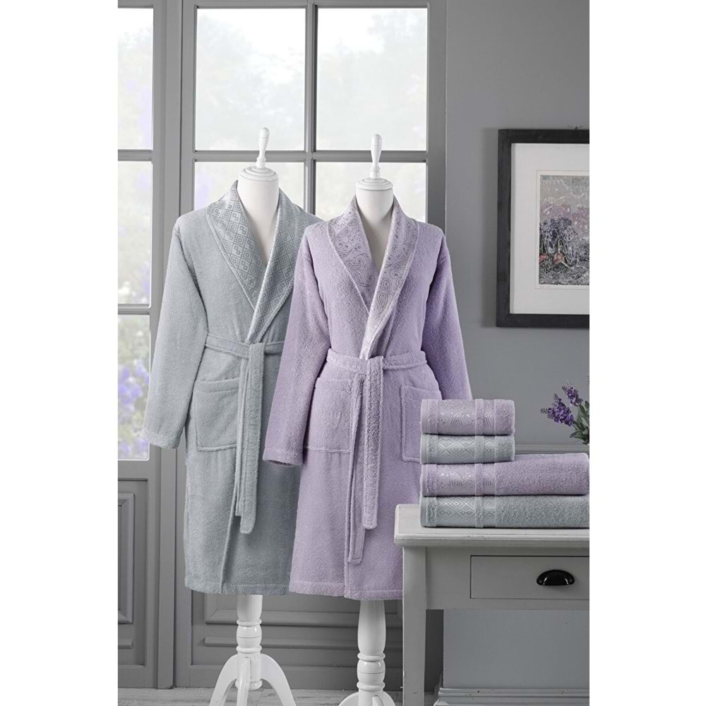 Özdilek Dory Aile Setie Gri-Lila