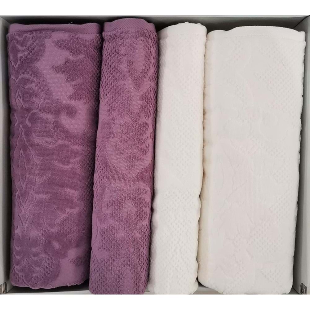 Özdilek Curve Best Set Mürdüm-Krem Standart