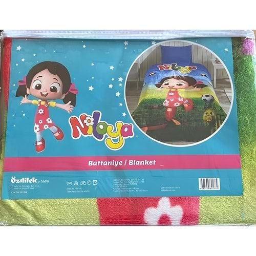 Özdilek Niloya Lisanslı Tek Kişilik Çocuk Battaniyesi 155X215