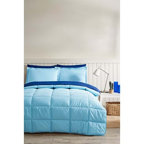 Özdilek Colormix Çift Kişilik Uyku Seti Aqua-Lacivert