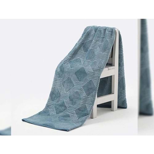 Özdilek Tek Kişilik Battaniye Trendy Art Deco Mavi