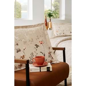 Özdilek Ramas Secas Tek Kişilik Nevresim Takımı Krem