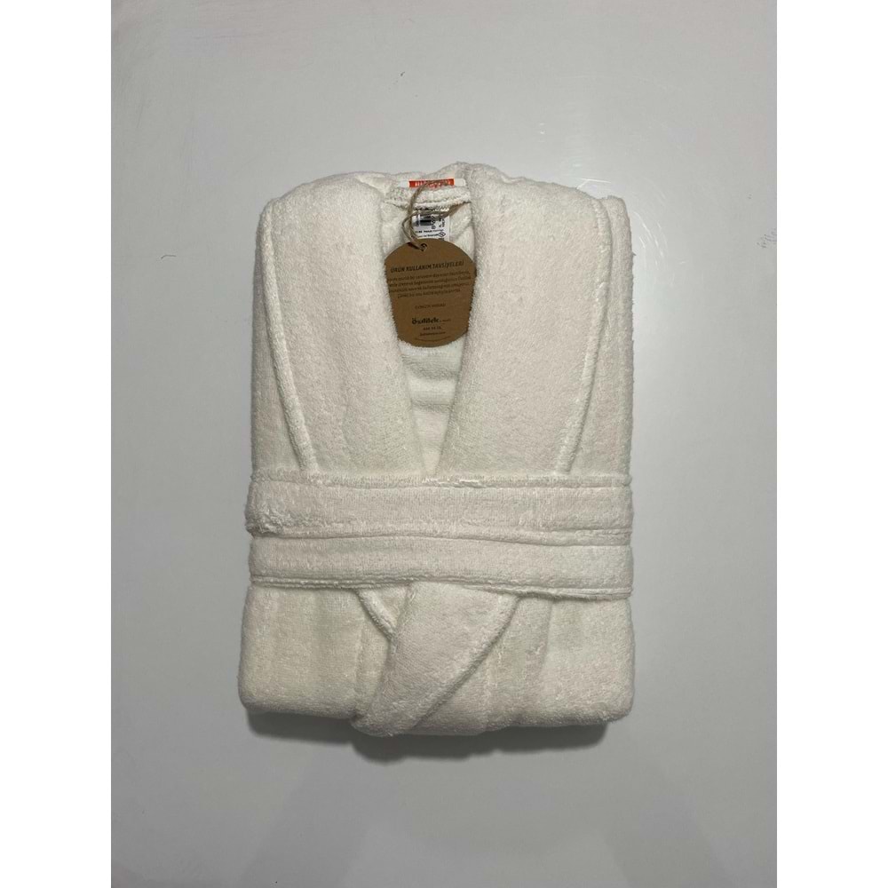 Özdilek Casual Şalyaka Bornoz Krem L