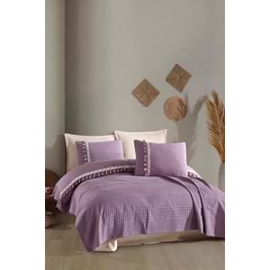 Clasy Butik Tek Kişilik Püsküllü Pike Takımı Bohamline